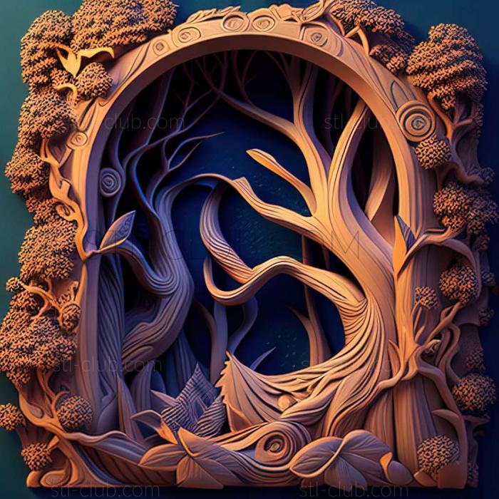 3D модель Сказочный лес (STL)